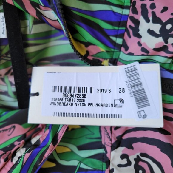 Rare GUCCI Windbreaker Bengal Tiger Jacket Size Medium EU 38 | US 8 - Picture 12 of 16